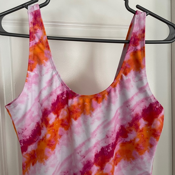 Tie Dye One Piece Bathing Suit - Picture 2 of 5